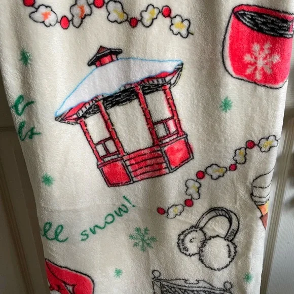 Gilmore Girls Plush Blanket Winter Holiday oversized Twin Throw - Picture 2 of 5